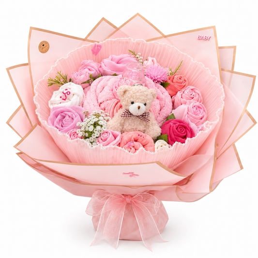 Bouquet de naissance personnalité - Modèle 14