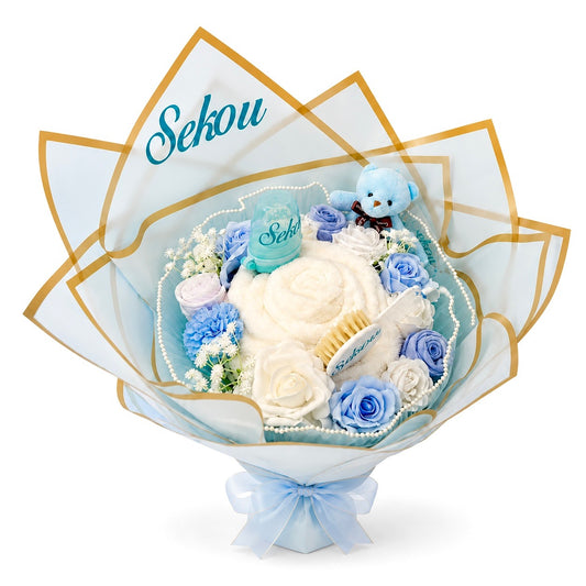 Bouquet de naissance personnalisé- Modèle 116