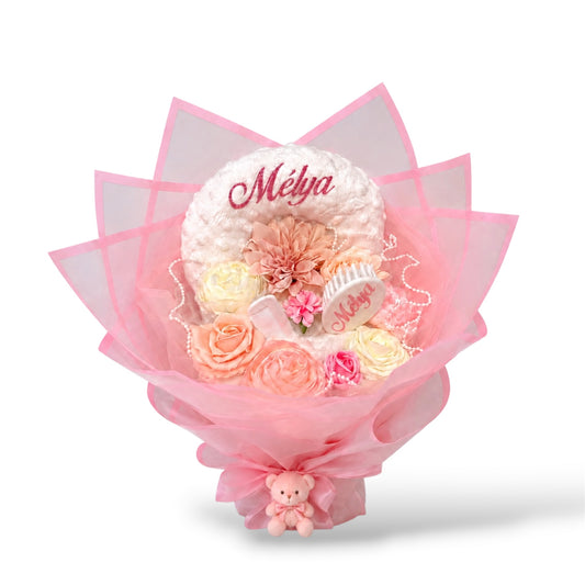Bouquet de naissance personnalisé- Modèle 57